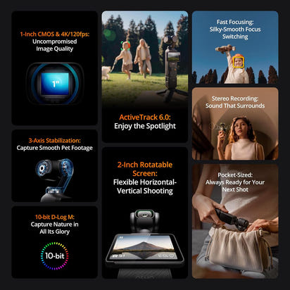 DJI Creative Vlog Camera Osmo Pocket 3 ( CYBER MONDAY DAY AFTER SALE! )